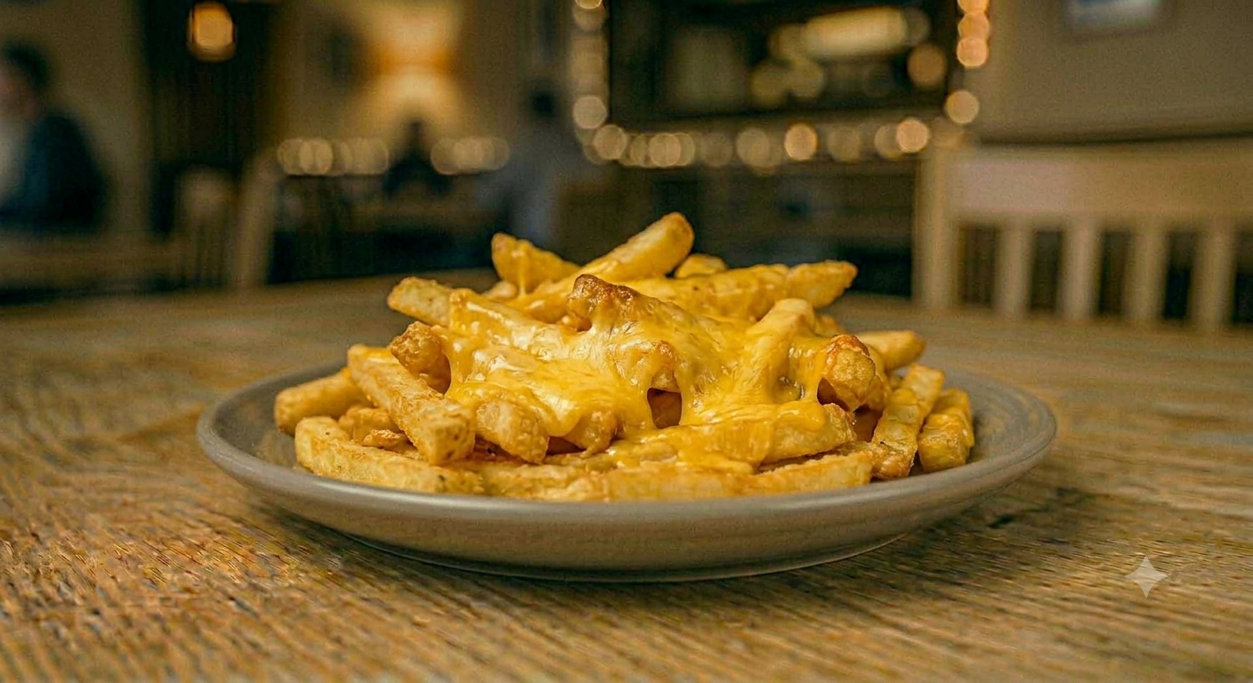 Cheese melted Fries
